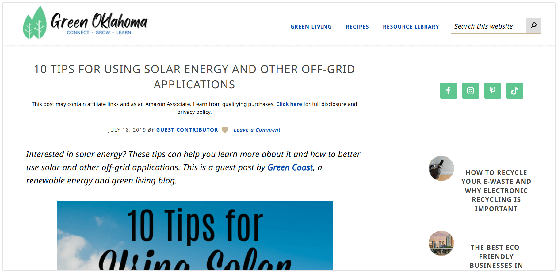 Colocación de publicaciones de invitados